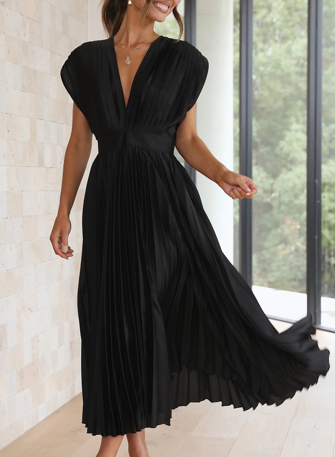 Chiara | Elegant long dress for any occasion, comfortable fit