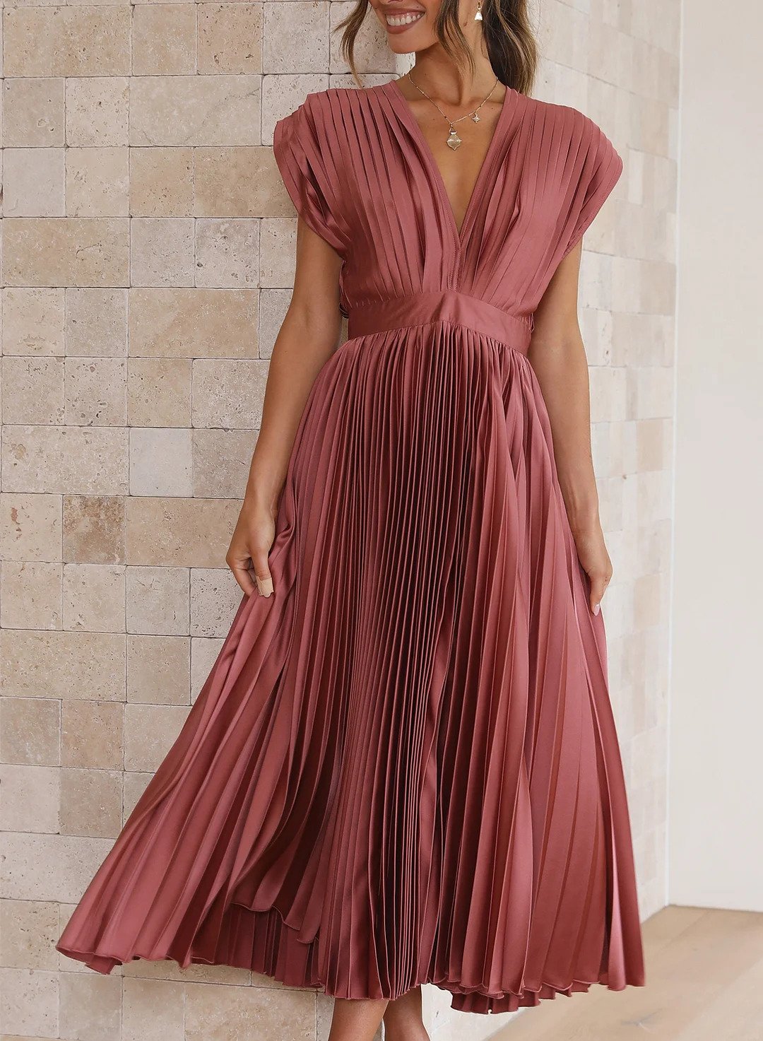 Chiara | Elegant long dress for any occasion, comfortable fit