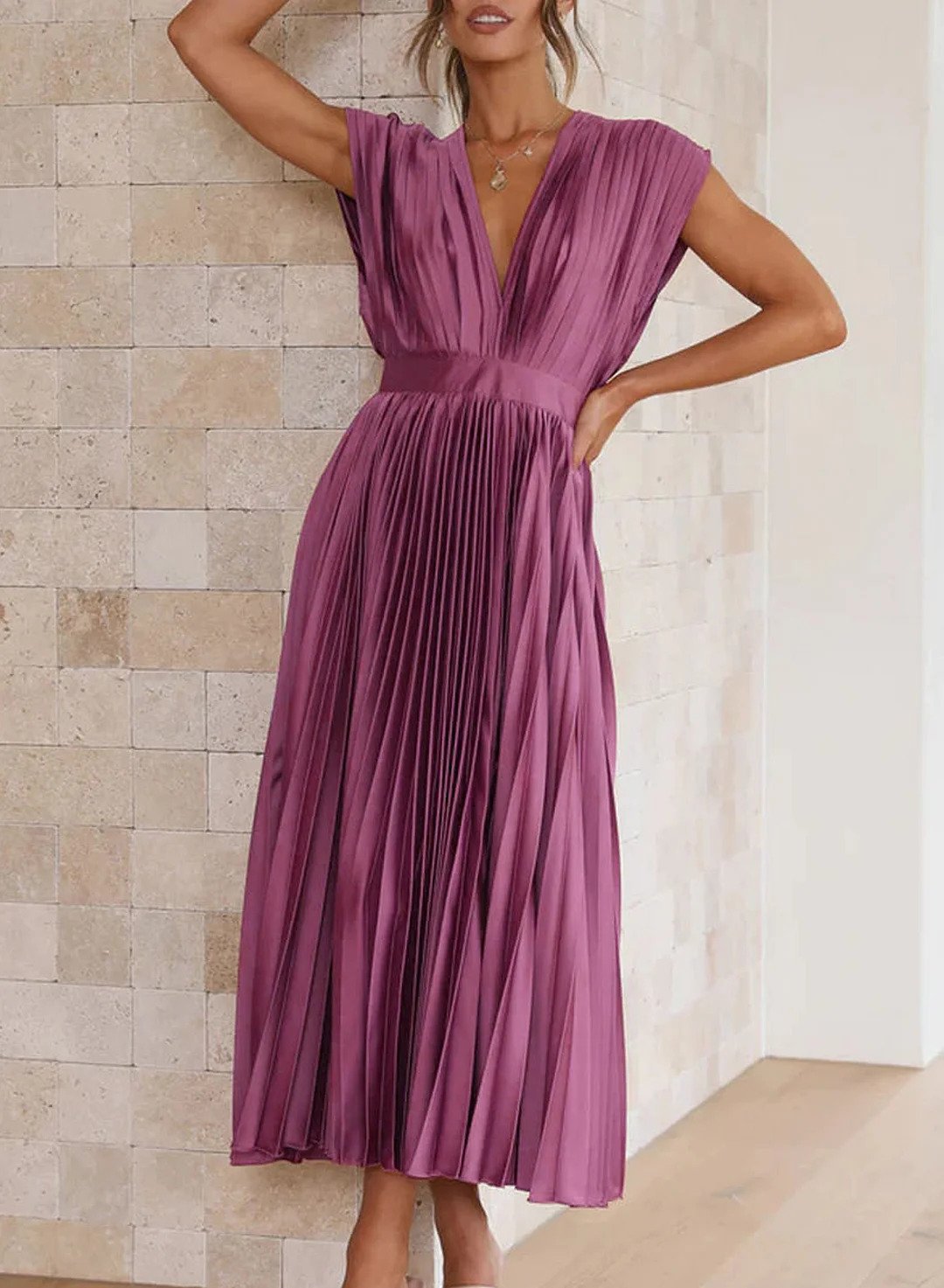 Chiara | Elegant long dress for any occasion, comfortable fit