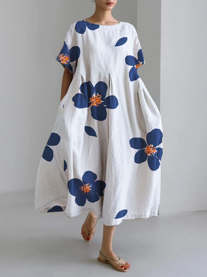 CATERINA | Breezy Floral Dress for Effortless Summer Style