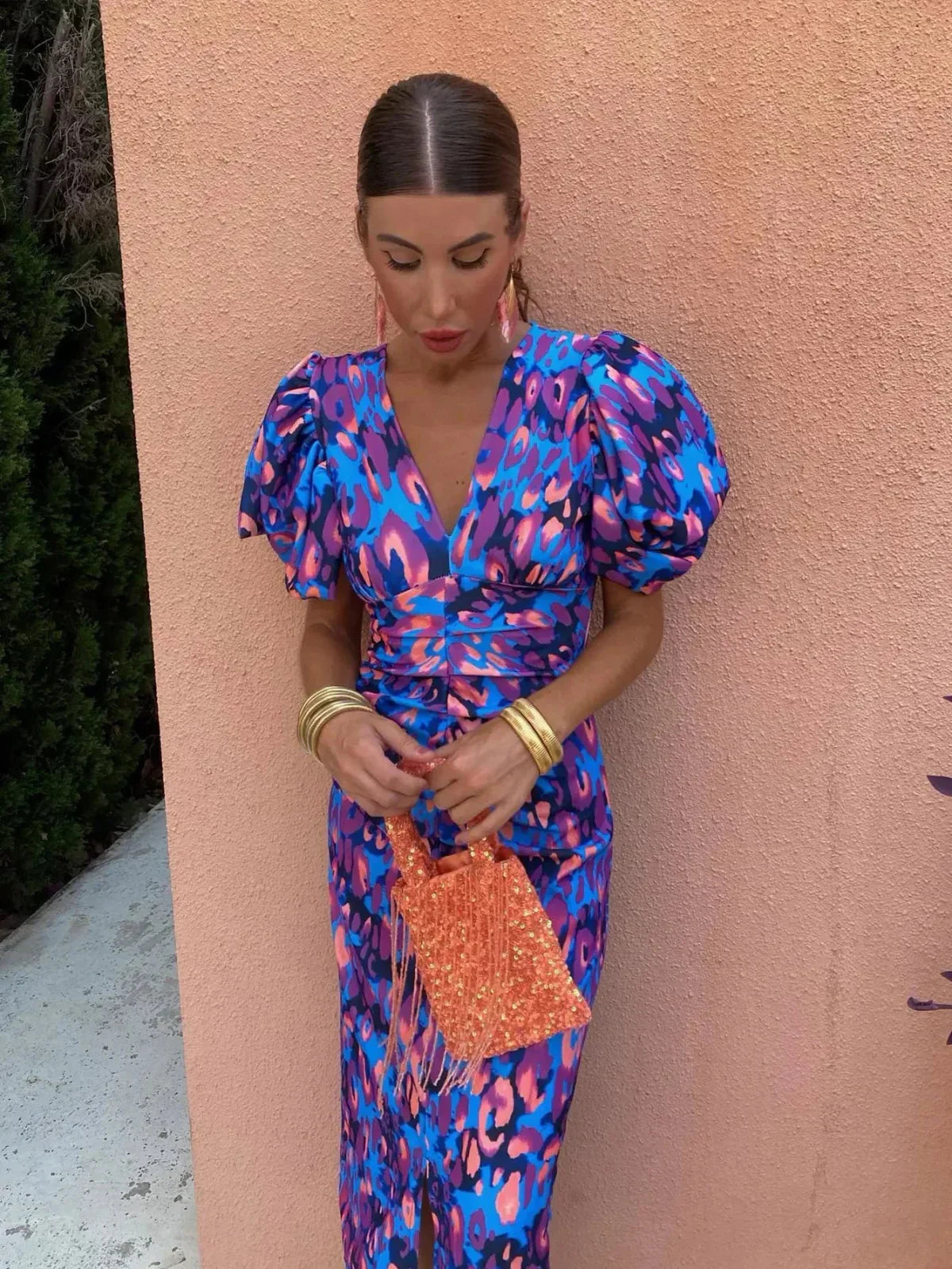 Élodie | Vibrant, Flowing Dress for Effortless Elegance