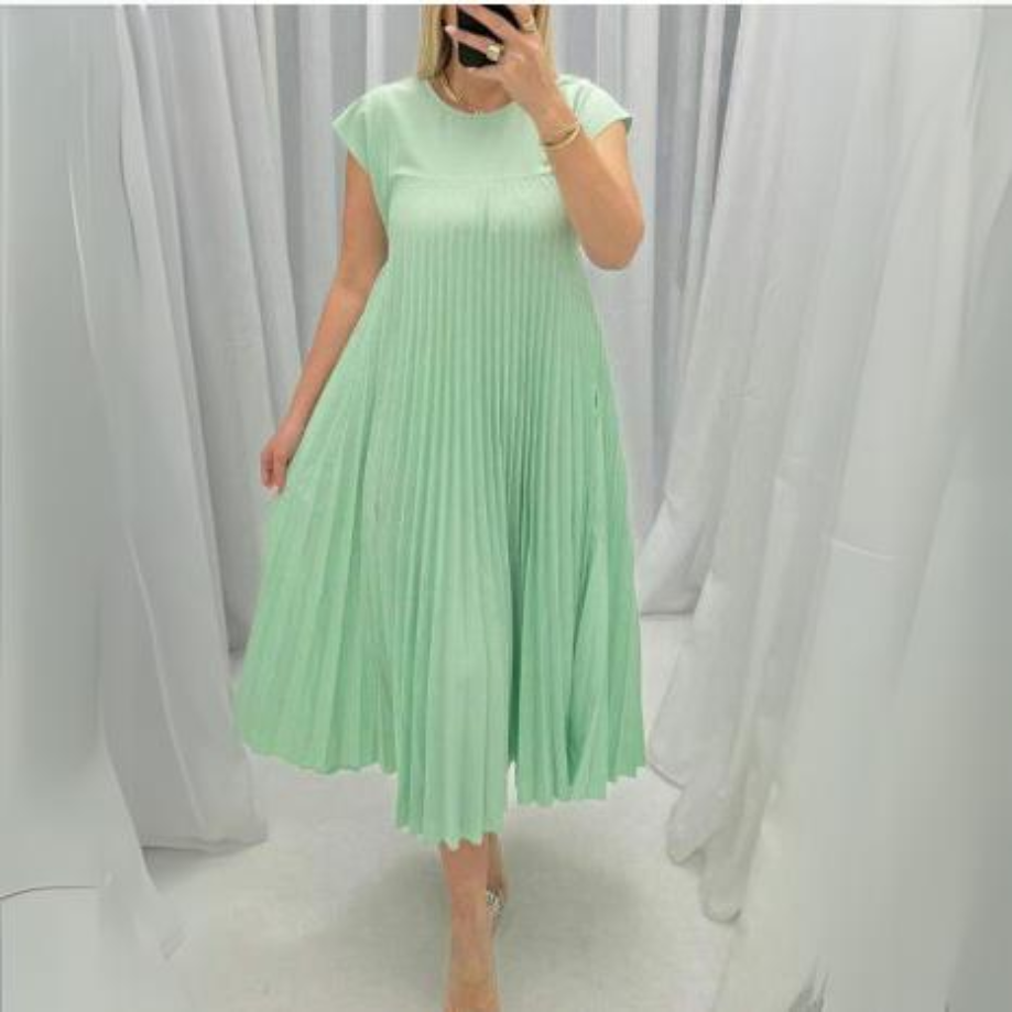 Seline® | Breezy, Stylish, and Comfortable Pleated Dress